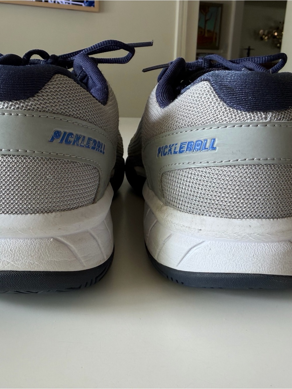MEN’S SIZE 11 K-SWISS EXPRESS LIGHT PICKLEBALL SHOES NAVY/GRAY - Picture 4 of 13
